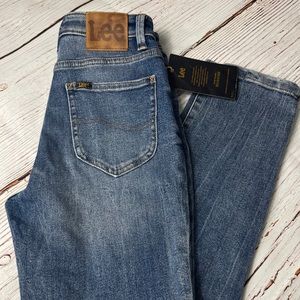 Lee vintage Anchor high rise skinny Jean NWT sz 24